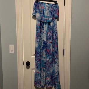 Buddy Love Halter Maxi Dress